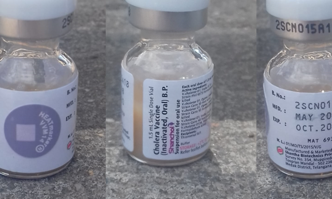 Características do SHANCHOL – Vacina contra à Cólera utilizada na actual Campanha em Sofala Moçambique – Abril 2019